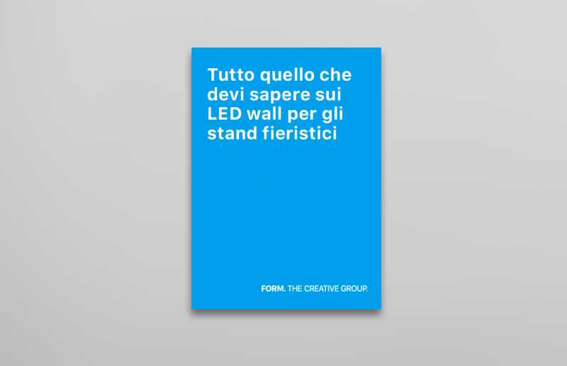 Tutto quello che devi sapere sui LED wall per gli stand fieristici