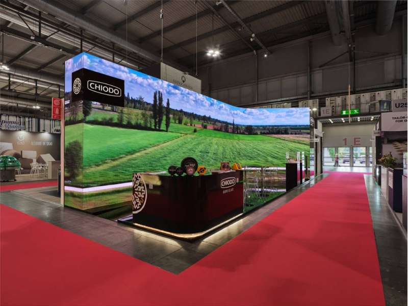 stand personalizzati, ledwall, allestimenti fiere, stand fieristici innovativi, allestimento fieristico