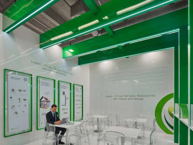 fiere all'estero, ledwall, stand fieristico, progettazione stand fieristici, allestimenti espositivi