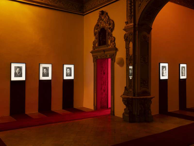 FRANCESCO VEZZOLI - "FRANCESCO BY FRANCESCO: BACK TO THE MIRROR"  Fiera MOSTRA APALAZZOGALLERY