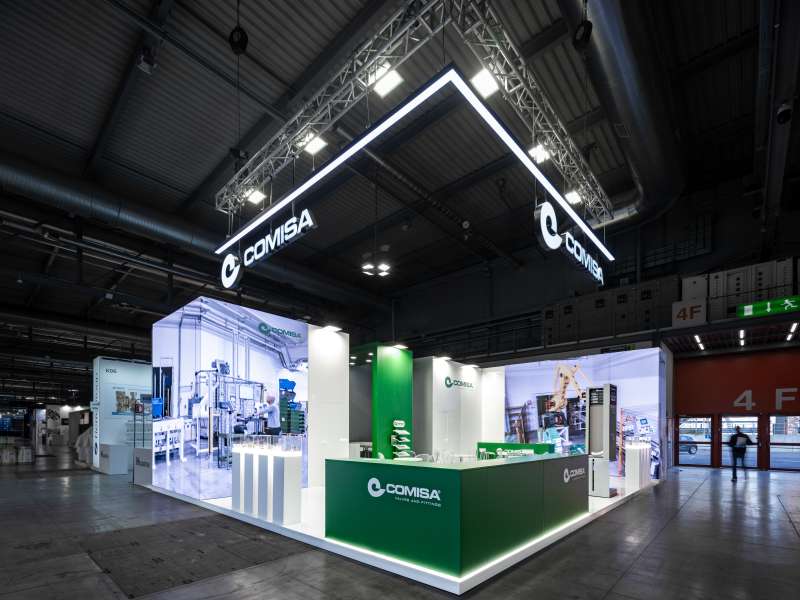 exhibit, ledwall, allestimenti fiere, montaggio stand fieristici, allestitore fieristico